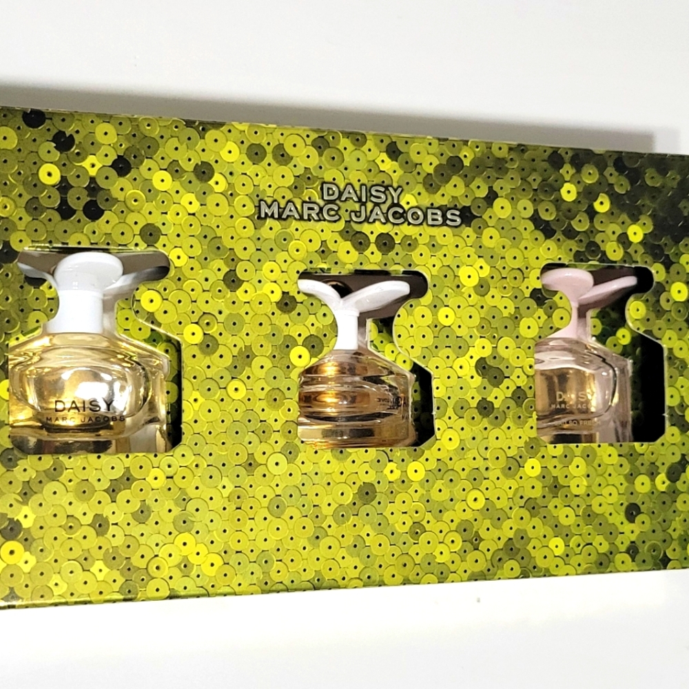 Set Of  3 Mini - Daisy By MARC  JACOB'S NIB